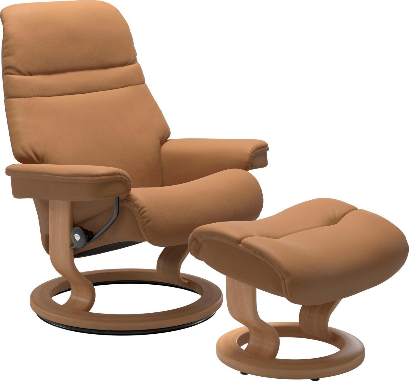 Stressless® Fußhocker Sunrise, mit Classic Base, Gestell Eiche von Stressless®