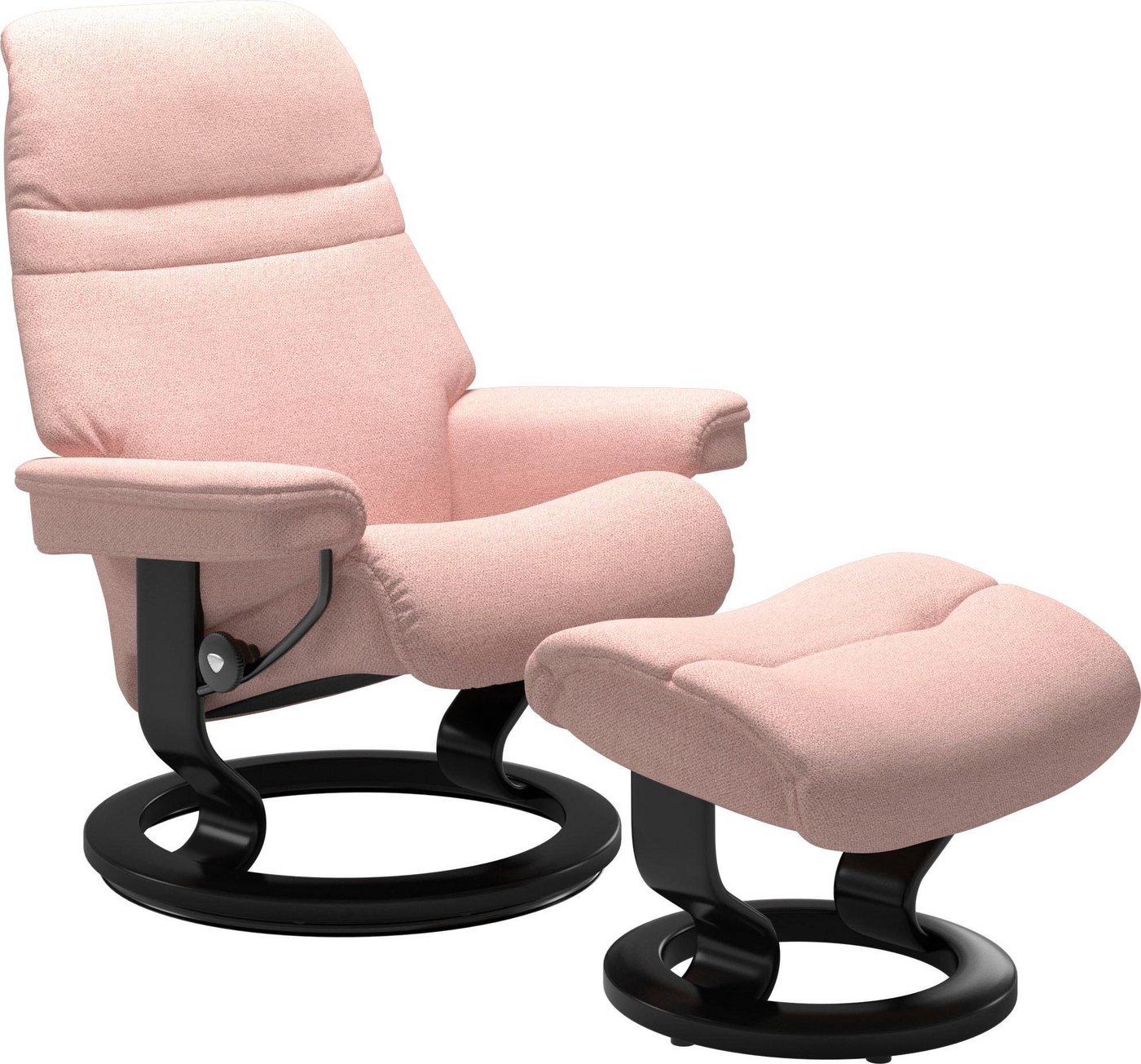 Stressless® Fußhocker Sunrise, mit Classic Base, Gestell Schwarz von Stressless®