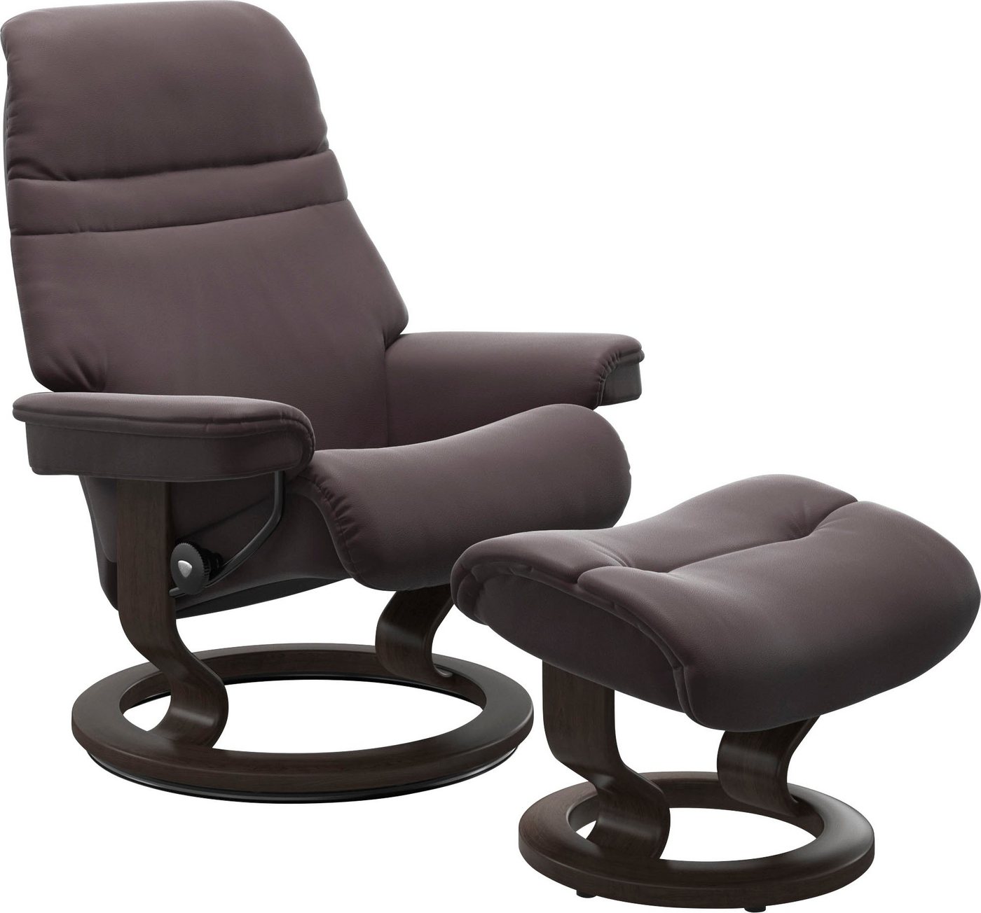 Stressless® Fußhocker Sunrise, mit Classic Base, Gestell Wenge von Stressless®