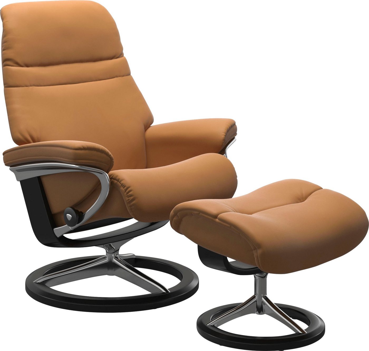 Stressless® Fußhocker Sunrise, mit Signature Base, Gestell Schwarz von Stressless®