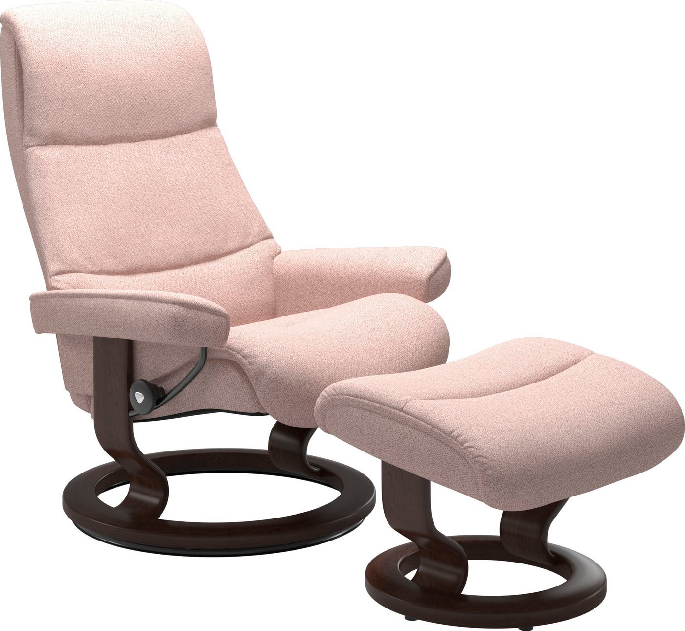 Stressless® Fußhocker View, mit Classic Base,Gestell Braun von Stressless®