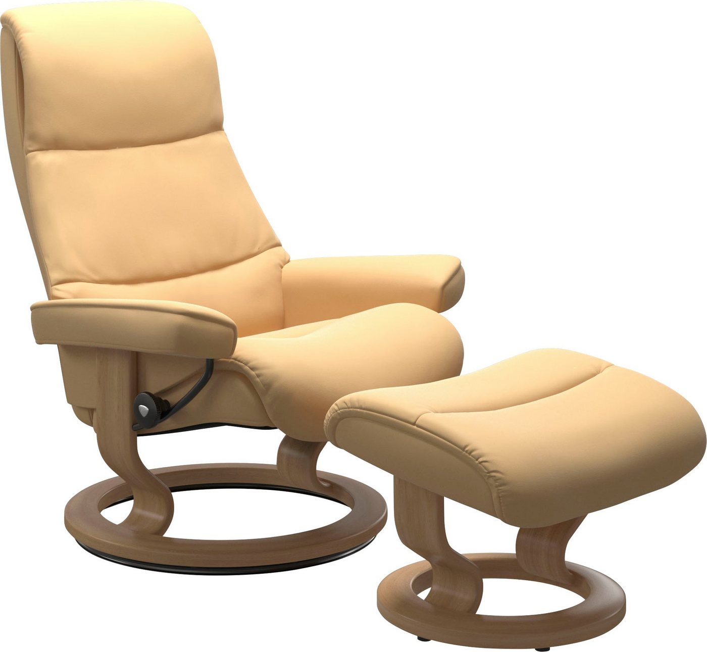 Stressless® Fußhocker View, mit Classic Base,Gestell Eiche von Stressless®