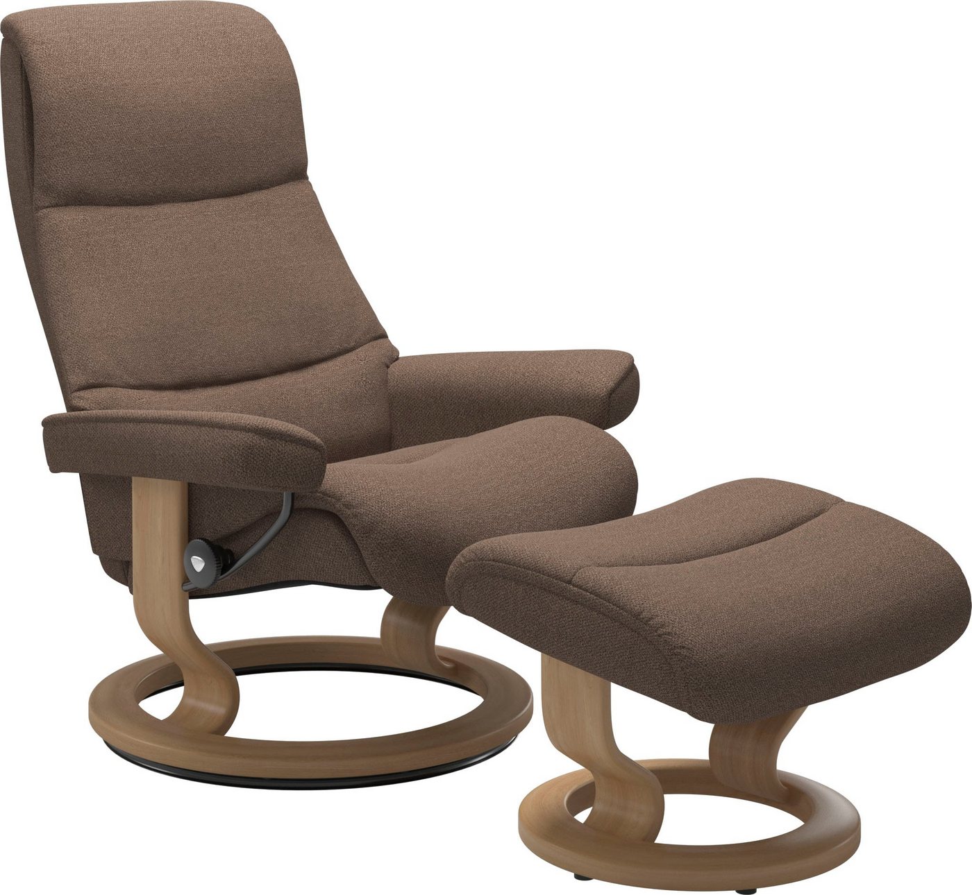 Stressless® Fußhocker View, mit Classic Base,Gestell Eiche von Stressless®