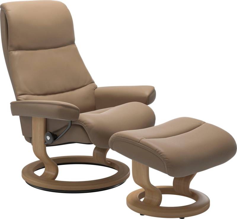 Stressless® Fußhocker View, mit Classic Base,Gestell Eiche von Stressless®