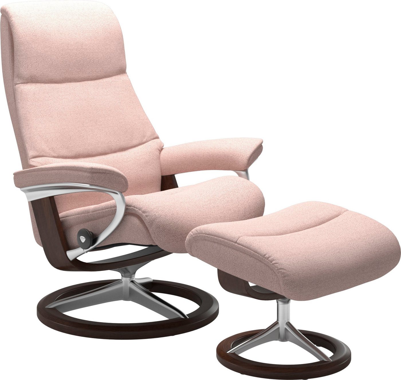 Stressless® Fußhocker View, mit Signature Base,Gestell Braun von Stressless®