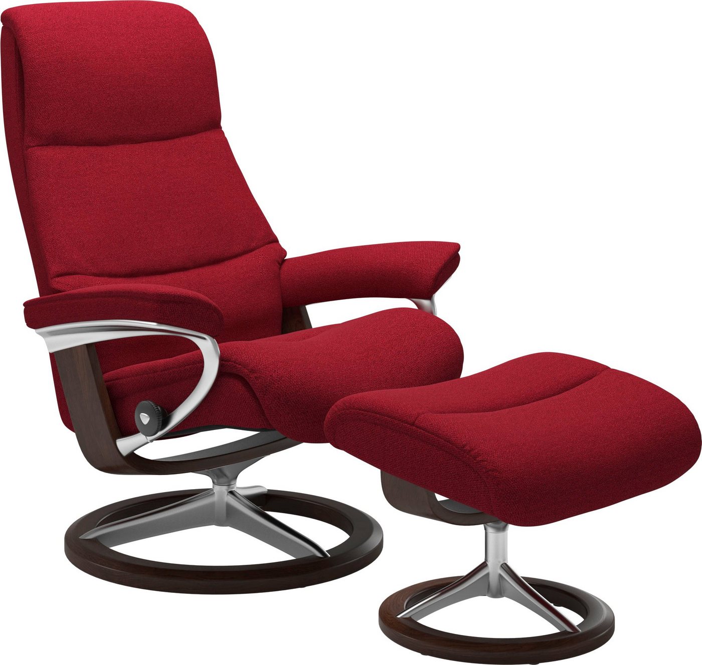 Stressless® Fußhocker View, mit Signature Base,Gestell Braun von Stressless®