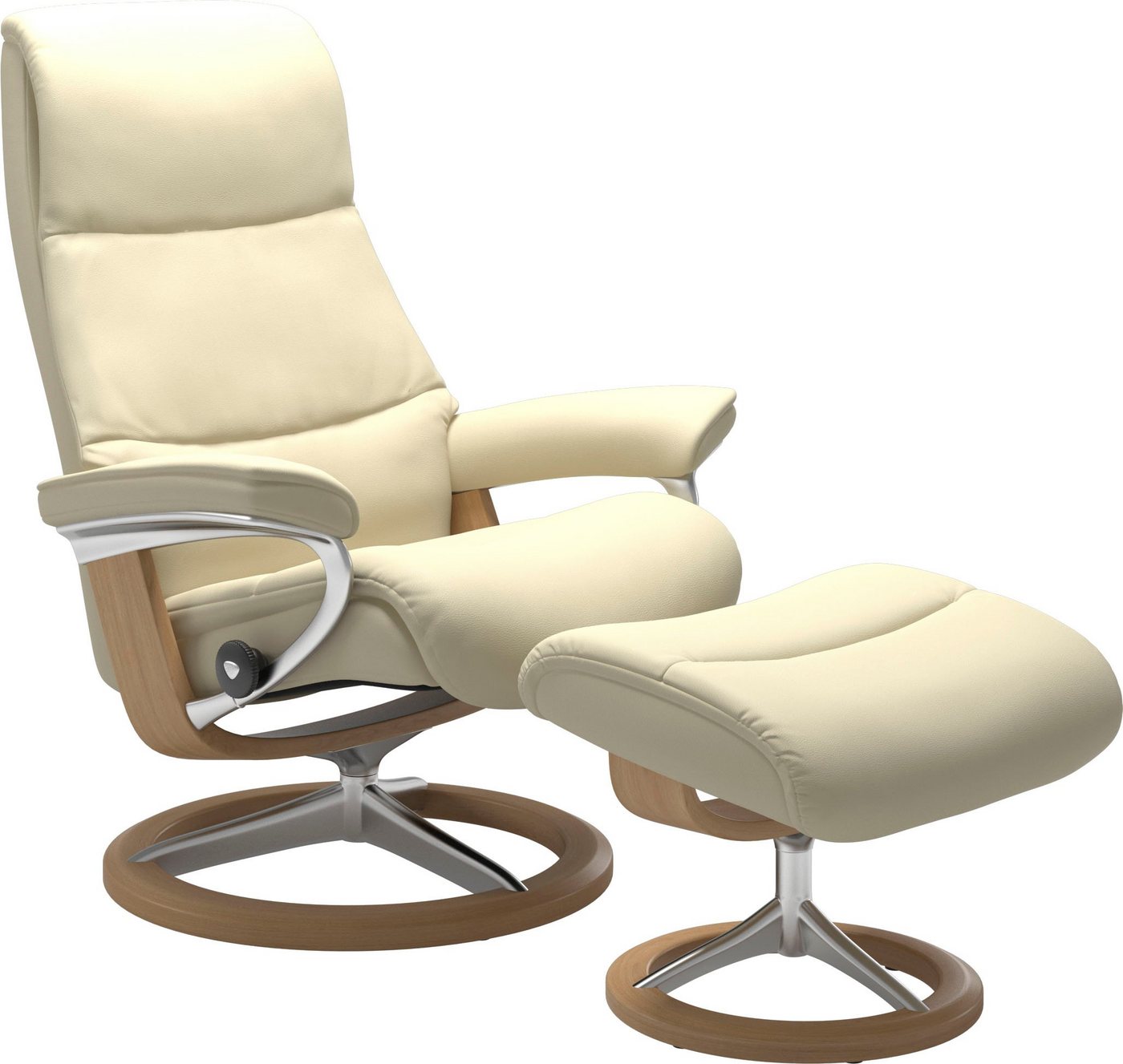 Stressless® Fußhocker View, mit Signature Base,Gestell Eiche von Stressless®