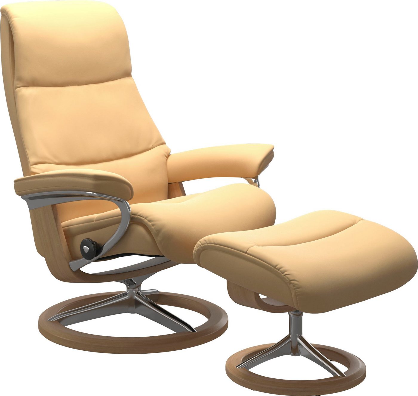 Stressless® Fußhocker View, mit Signature Base,Gestell Eiche von Stressless®