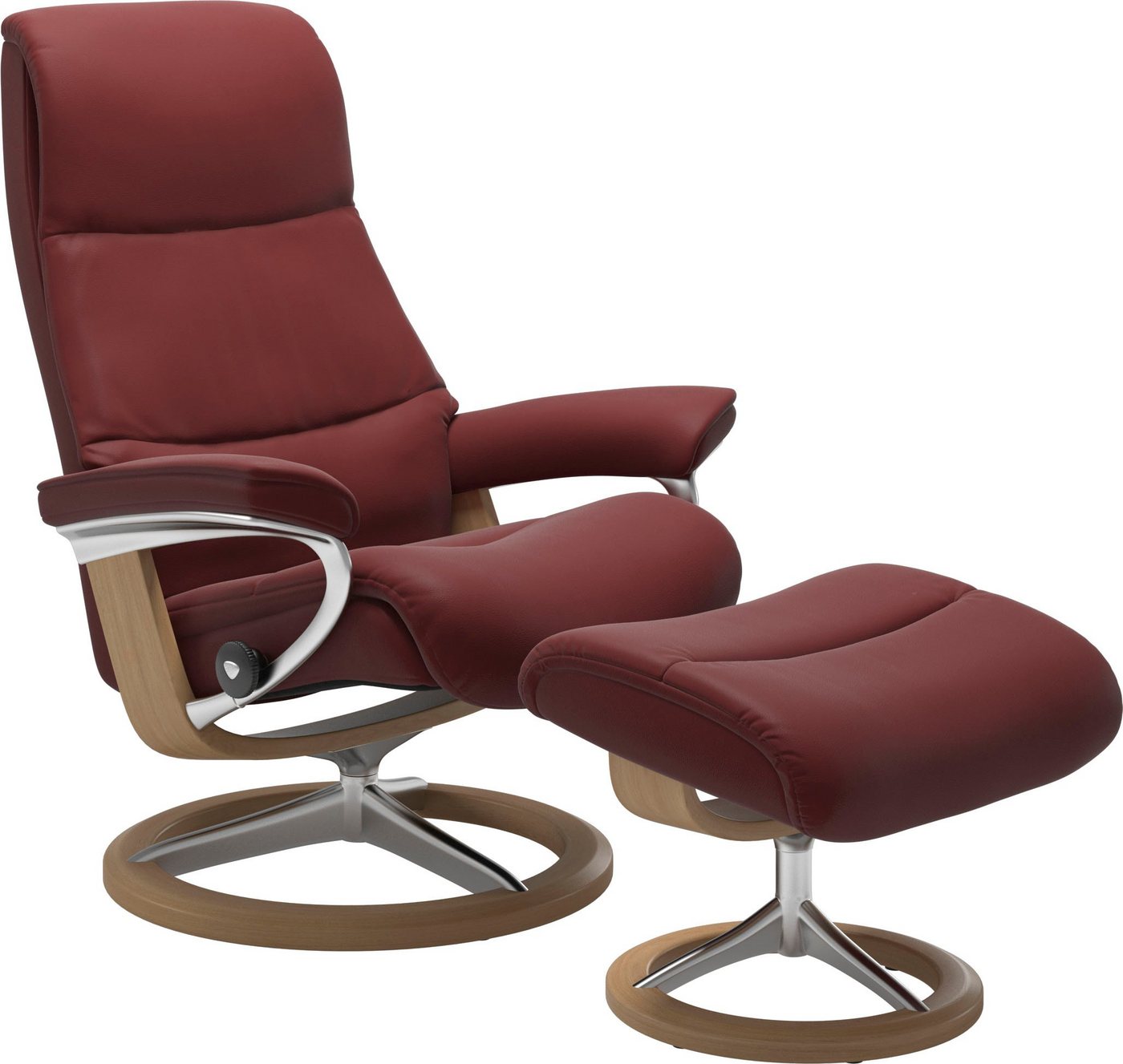 Stressless® Fußhocker View, mit Signature Base,Gestell Eiche von Stressless®