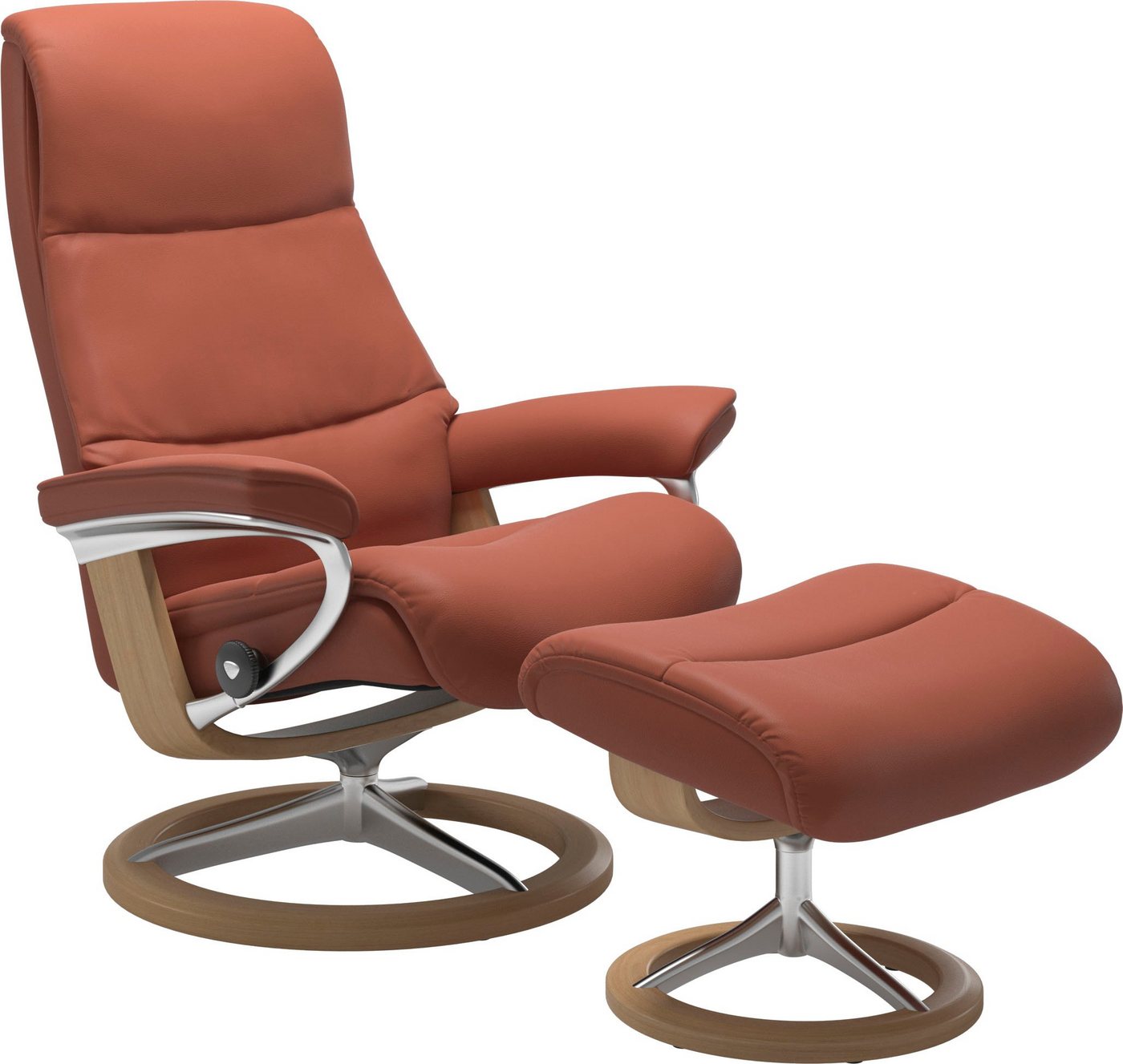 Stressless® Fußhocker View, mit Signature Base,Gestell Eiche von Stressless®