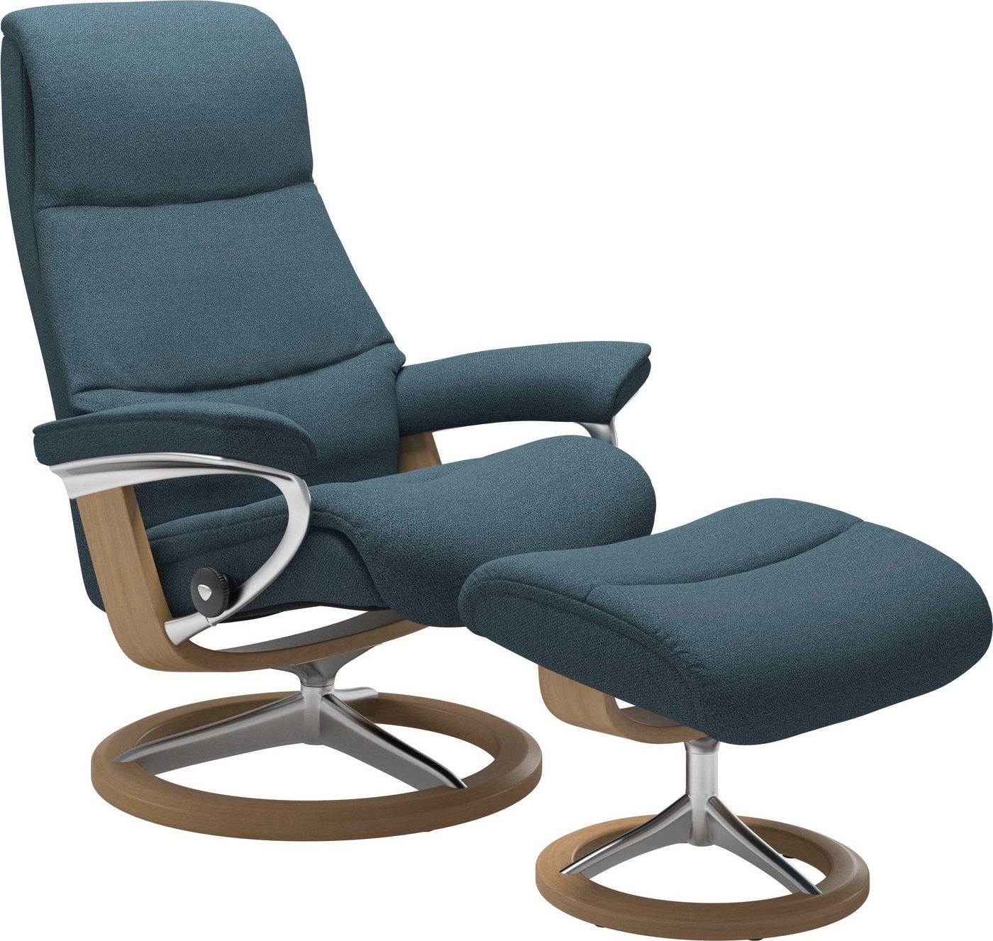 Stressless® Fußhocker View, mit Signature Base,Gestell Eiche von Stressless®