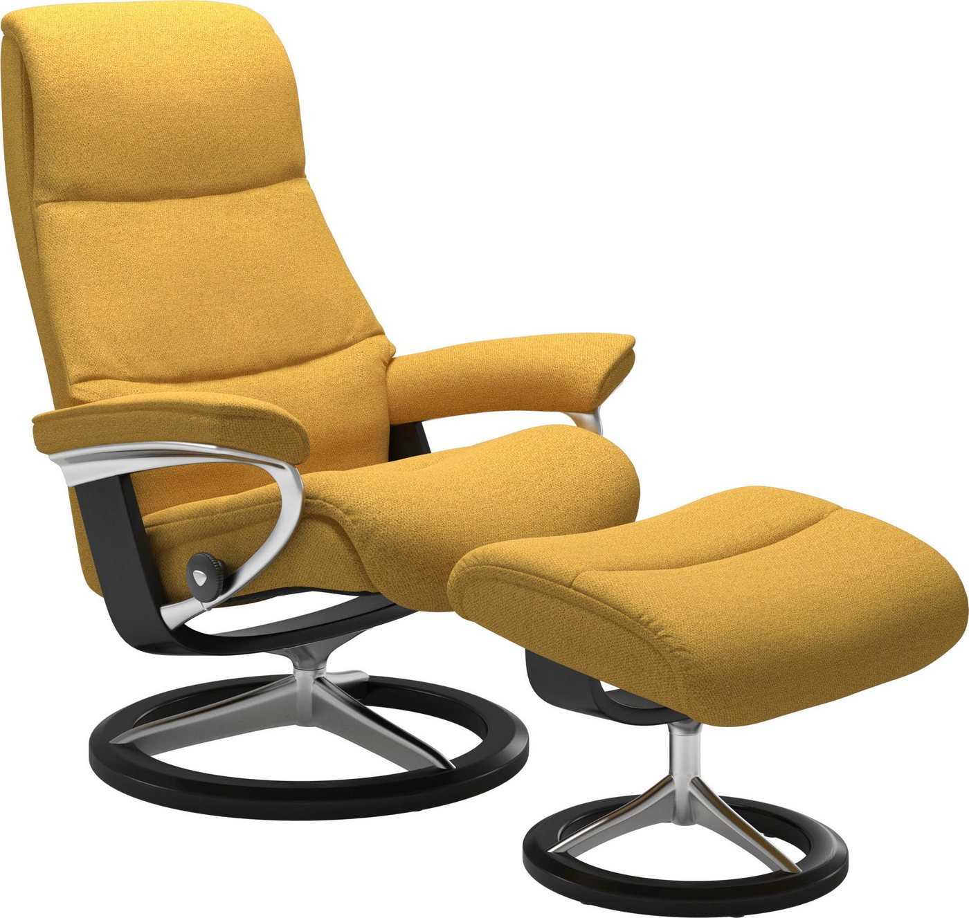 Stressless® Fußhocker View, mit Signature Base,Gestell Schwarz von Stressless®