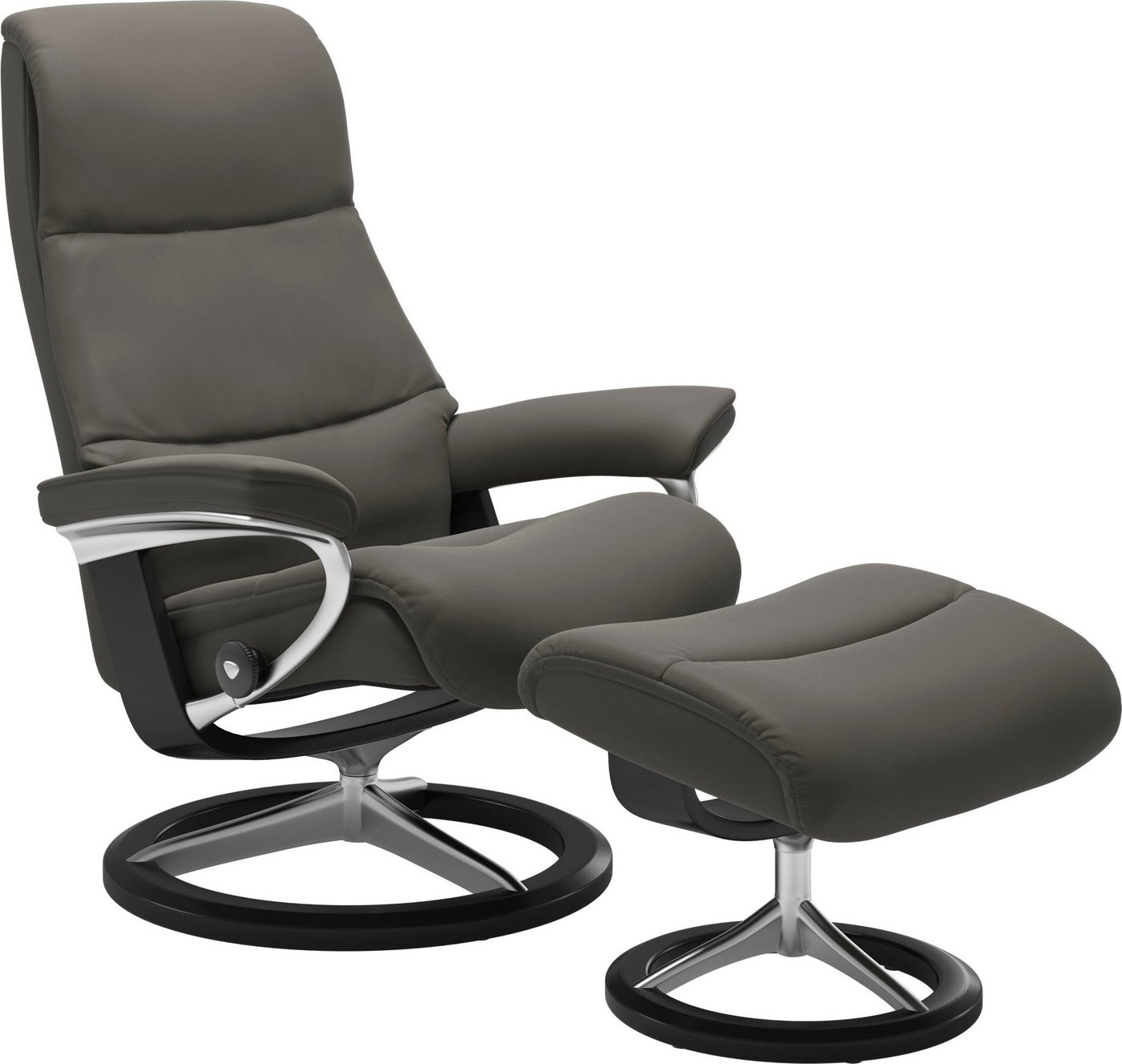 Stressless® Fußhocker View, mit Signature Base,Gestell Schwarz von Stressless®