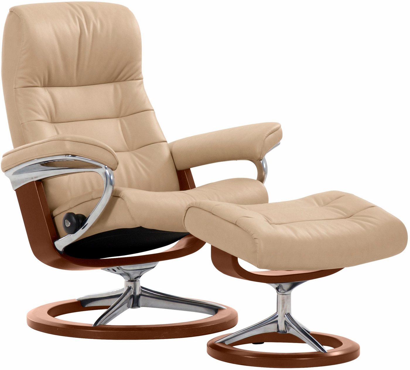 Stressless® Hocker Opal, mit Signature Base, mit Gleitfunktion von Stressless®