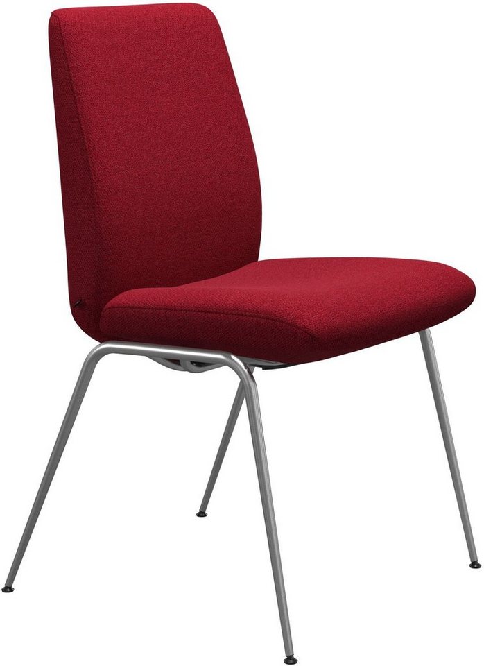 Stressless® Polsterstuhl Laurel, Low Back, Größe L, mit Beinen aus Stahl in Chrom glänzend von Stressless®