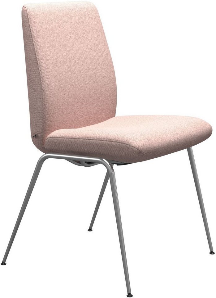 Stressless® Polsterstuhl Laurel, Low Back, Größe L, mit Beinen aus Stahl in Chrom glänzend von Stressless®