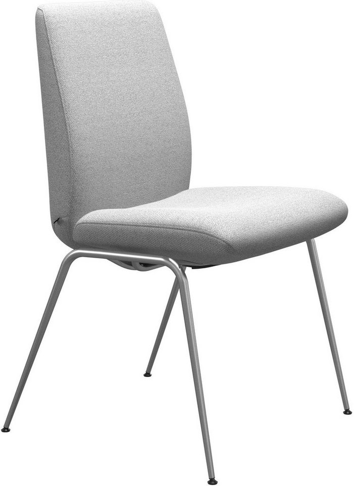 Stressless® Polsterstuhl Laurel, Low Back, Größe L, mit Beinen aus Stahl in Chrom glänzend von Stressless®