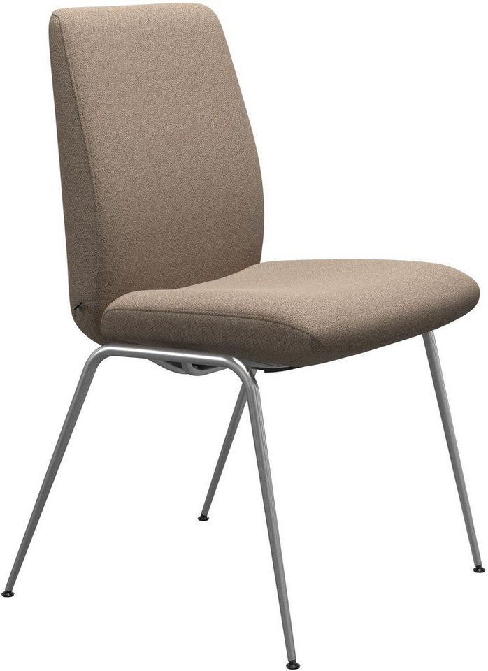 Stressless® Polsterstuhl Laurel, Low Back, Größe L, mit Beinen aus Stahl in Chrom glänzend von Stressless®