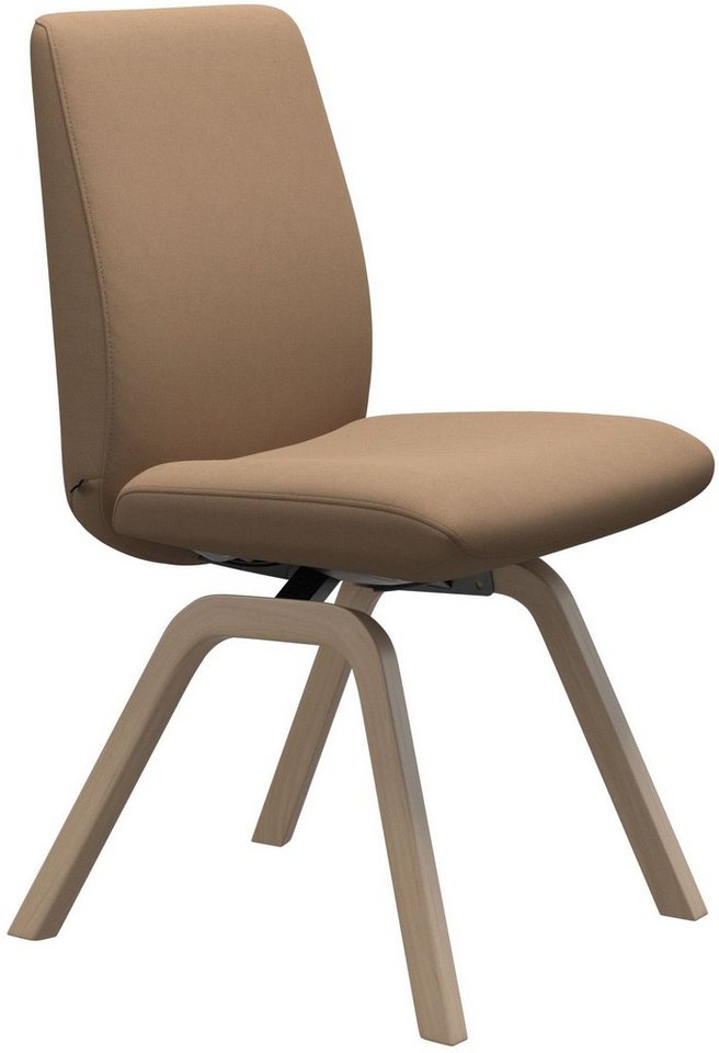 Stressless® Polsterstuhl Laurel, Low Back, Größe L, mit schräggestellten Beinen in Eiche natur von Stressless®