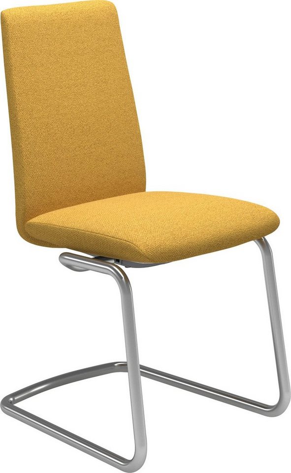 Stressless® Polsterstuhl Laurel, Low Back, Größe M, mit Beinen aus Stahl in Chrom glänzend von Stressless®