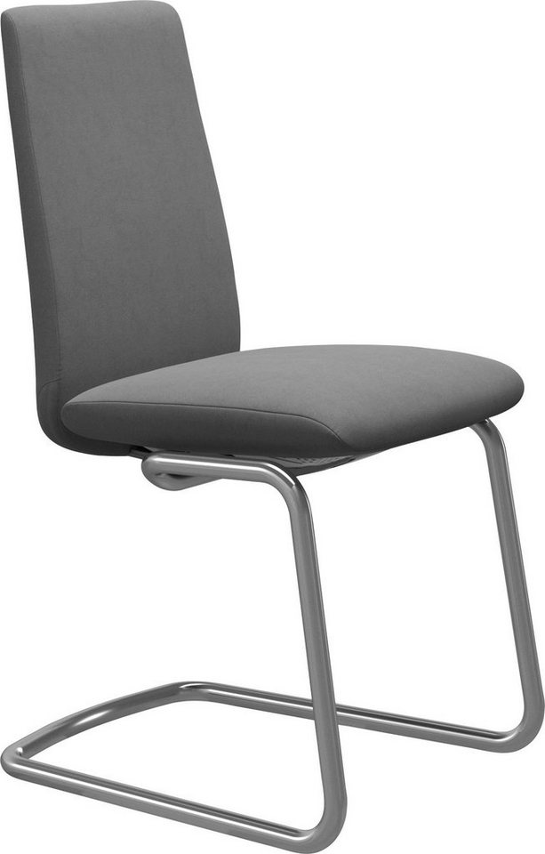 Stressless® Polsterstuhl Laurel, Low Back, Größe M, mit Beinen aus Stahl in Chrom glänzend von Stressless®