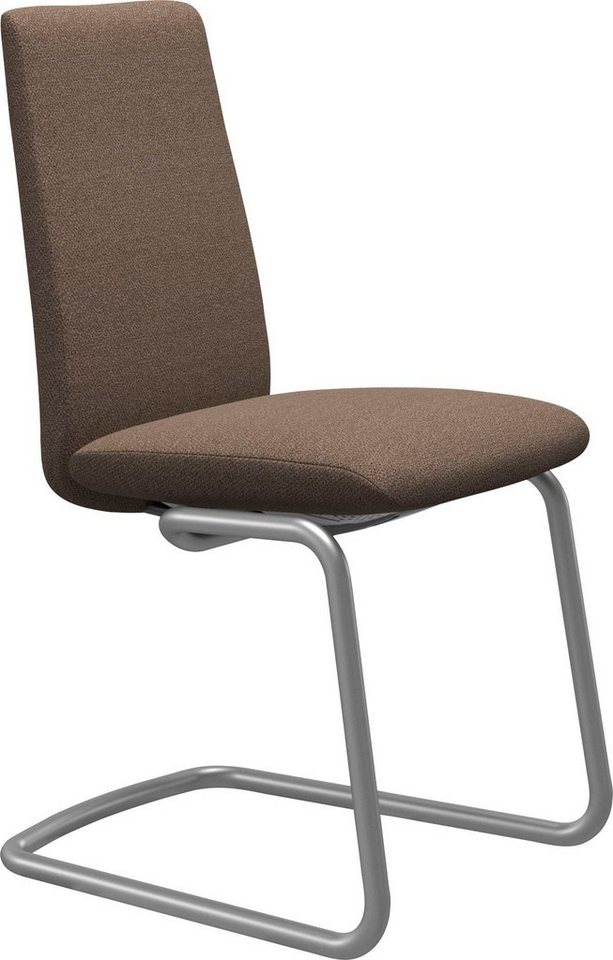 Stressless® Polsterstuhl Laurel, Low Back, Größe M, mit Beinen aus Stahl in Chrom matt von Stressless®