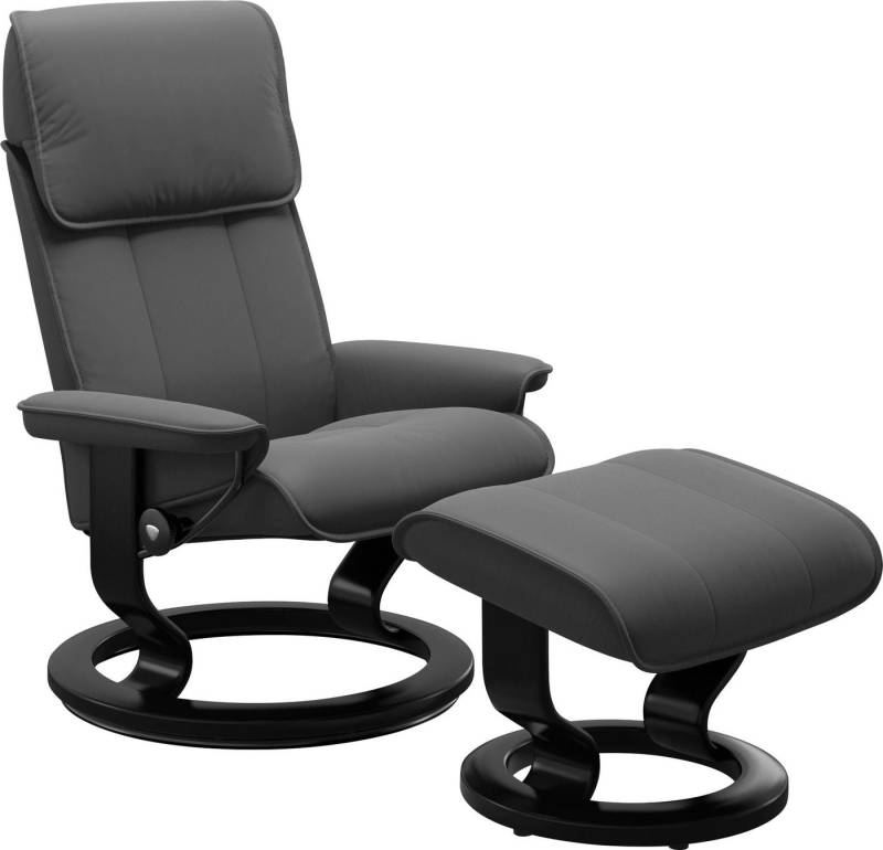 Stressless® Relaxsessel Admiral, mit Classic Base, Größe M & L, Gestell Schwarz von Stressless®