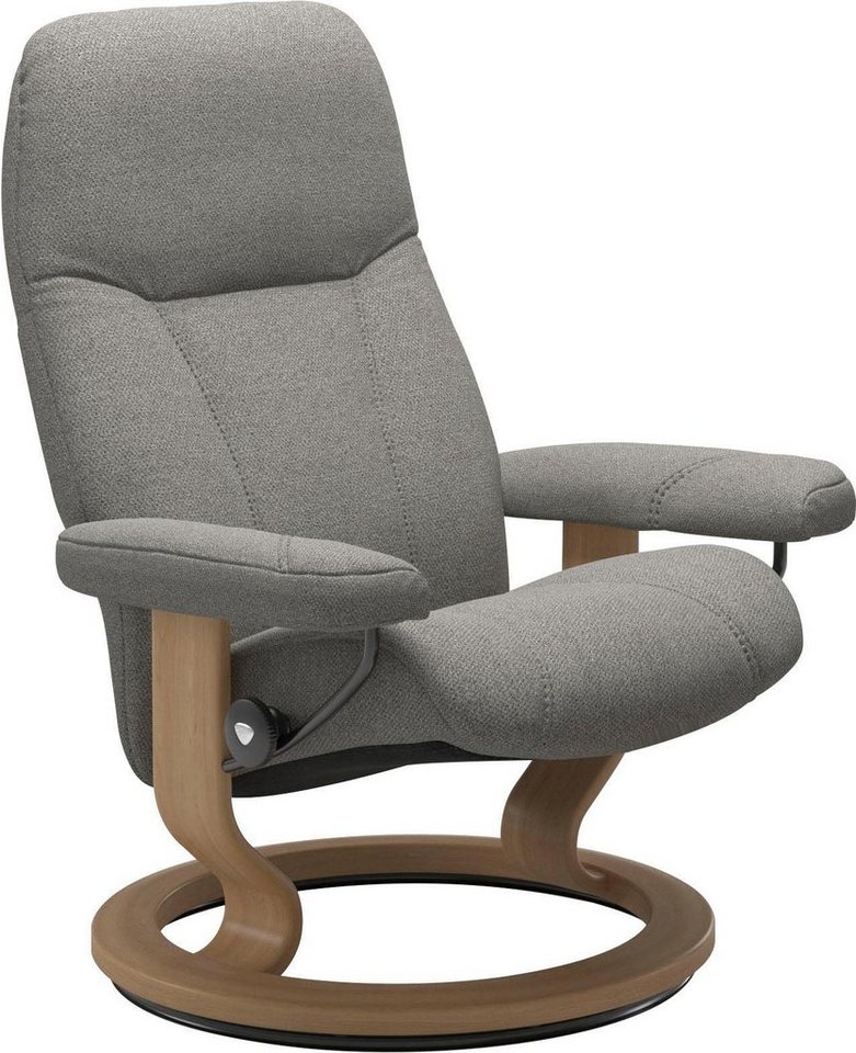 Stressless® Relaxsessel Consul, mit Classic Base, Größe L, Gestell Eiche von Stressless®