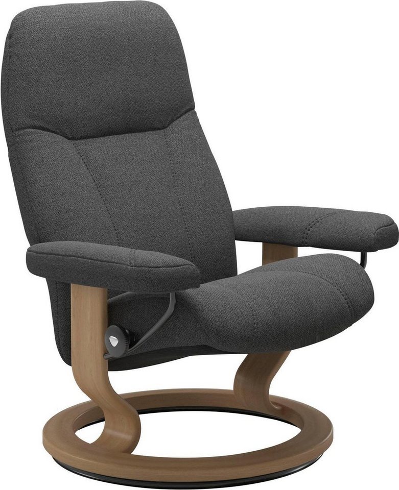 Stressless® Relaxsessel Consul, mit Classic Base, Größe L, Gestell Eiche von Stressless®