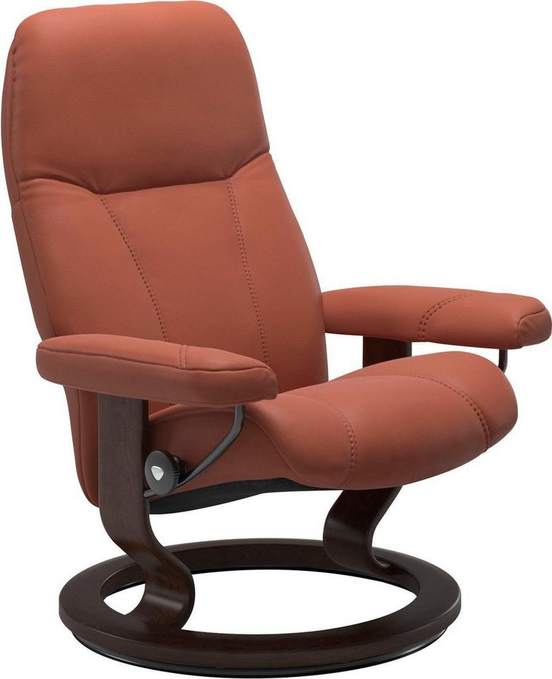 Stressless® Relaxsessel Consul, mit Classic Base, Größe M, Gestell Braun von Stressless®