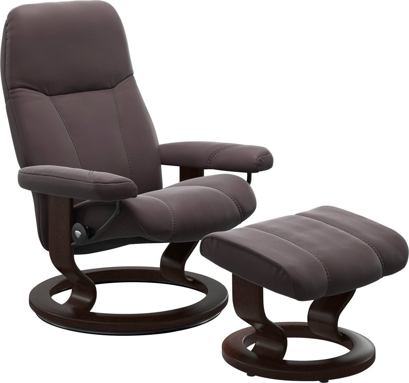 Stressless® Relaxsessel Consul, mit Classic Base, Größe M, Gestell Braun von Stressless®