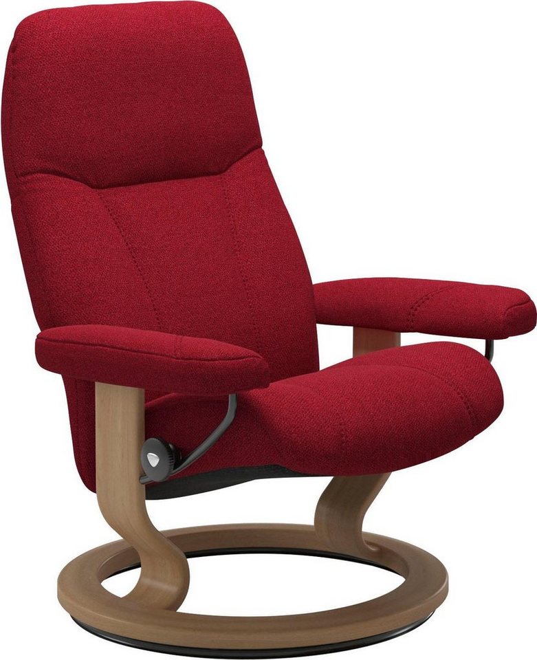 Stressless® Relaxsessel Consul, mit Classic Base, Größe M, Gestell Eiche von Stressless®