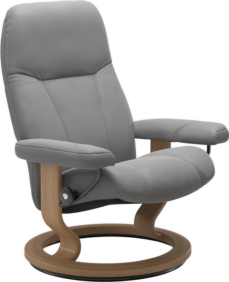 Stressless® Relaxsessel Consul, mit Classic Base, Größe M, Gestell Eiche von Stressless®