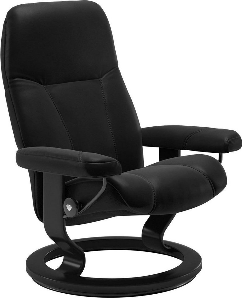 Stressless® Relaxsessel Consul, mit Classic Base, Größe M, Gestell Schwarz von Stressless®