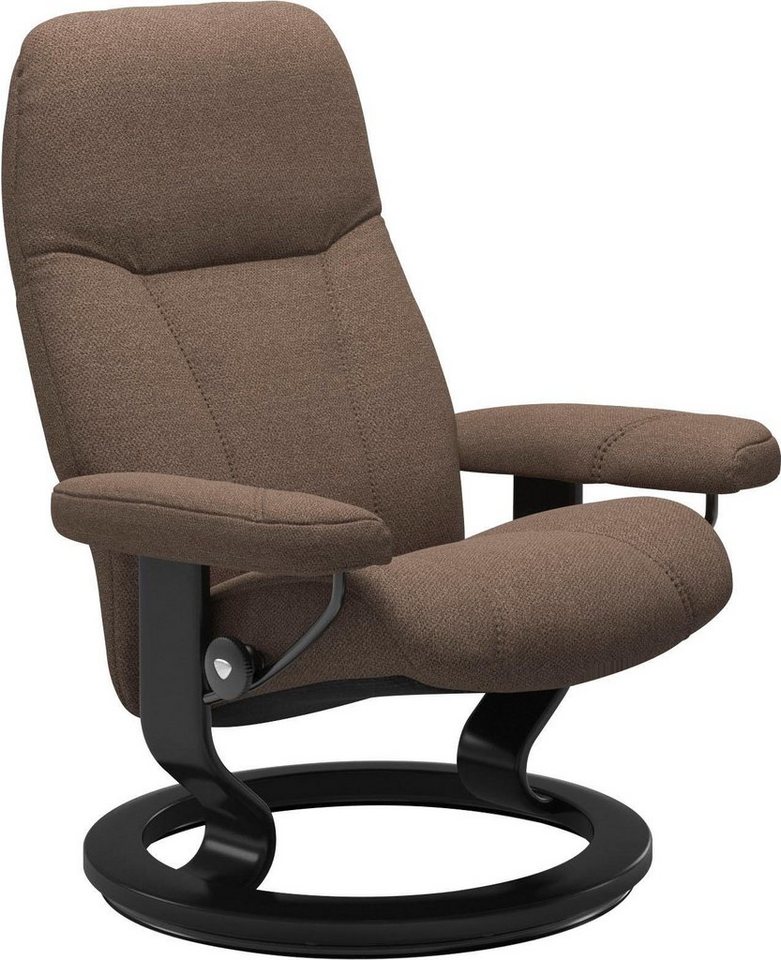 Stressless® Relaxsessel Consul, mit Classic Base, Größe M, Gestell Schwarz von Stressless®