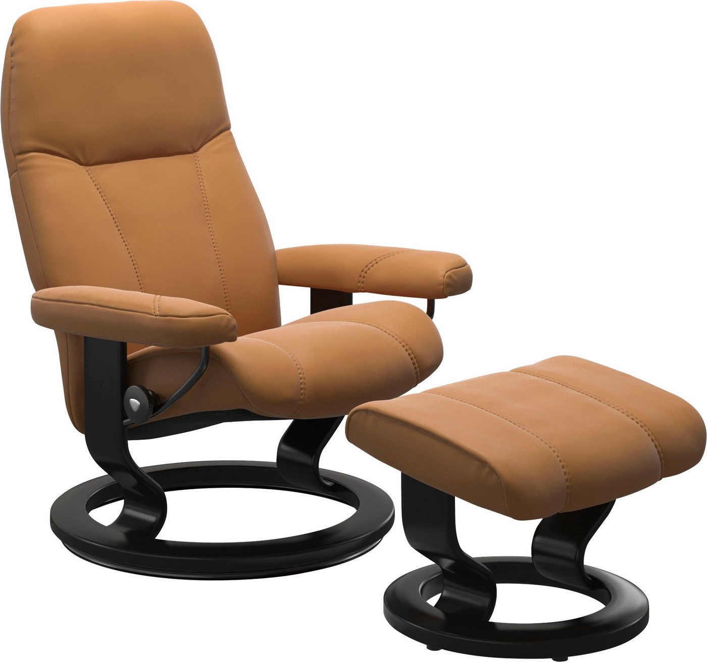 Stressless® Relaxsessel Consul, mit Classic Base, Größe M, Gestell Schwarz von Stressless®