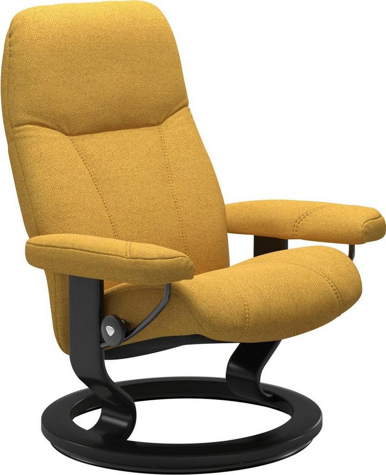 Stressless® Relaxsessel Consul, mit Classic Base, Größe M, Gestell Schwarz von Stressless®