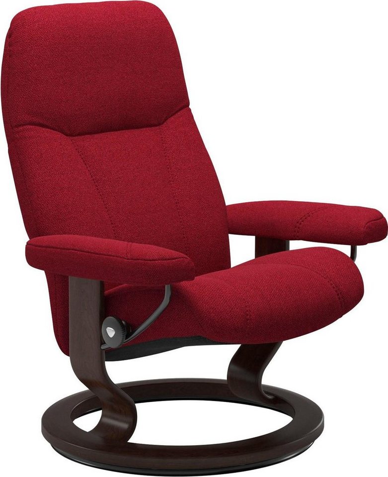 Stressless® Relaxsessel Consul, mit Classic Base, Größe S, Gestell Braun von Stressless®