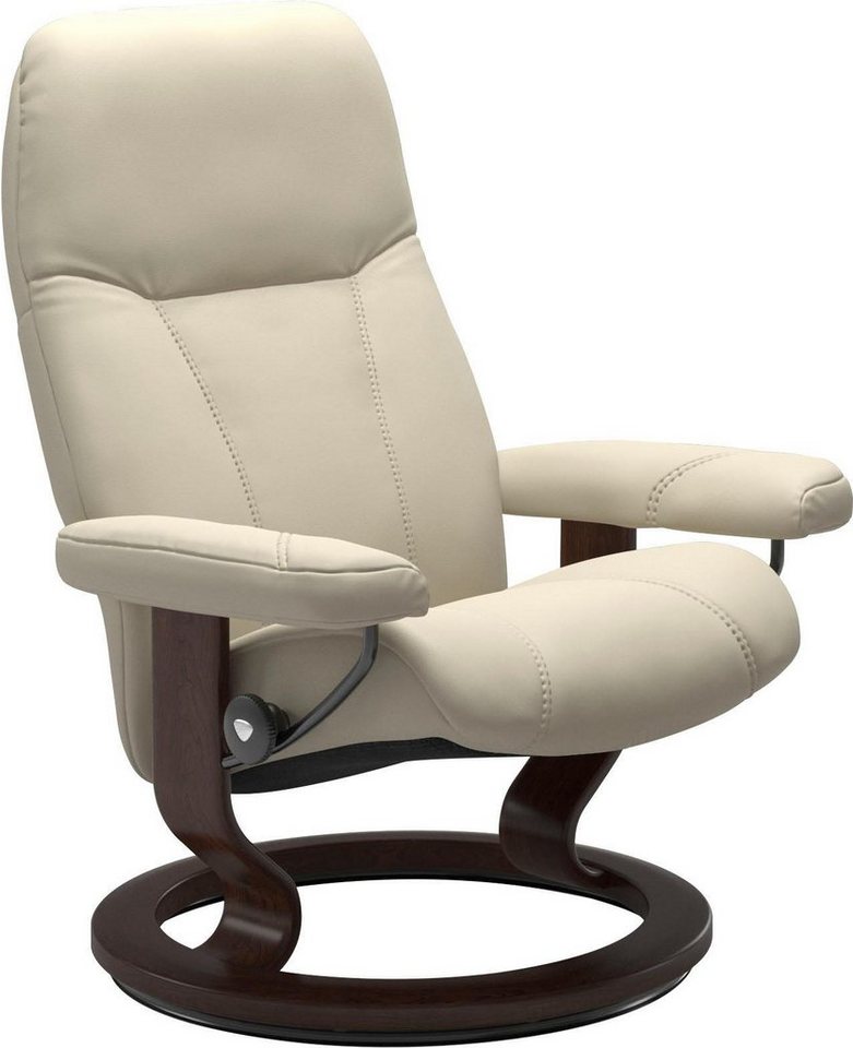 Stressless® Relaxsessel Consul, mit Classic Base, Größe S, Gestell Braun von Stressless®