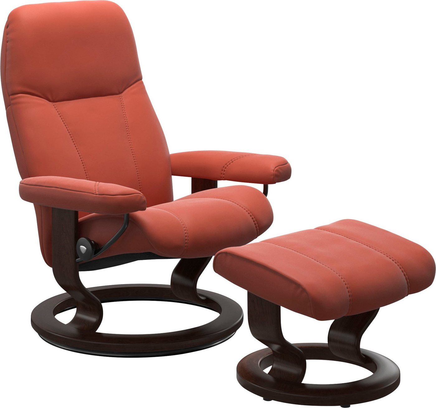 Stressless® Relaxsessel Consul, mit Classic Base, Größe S, Gestell Braun von Stressless®