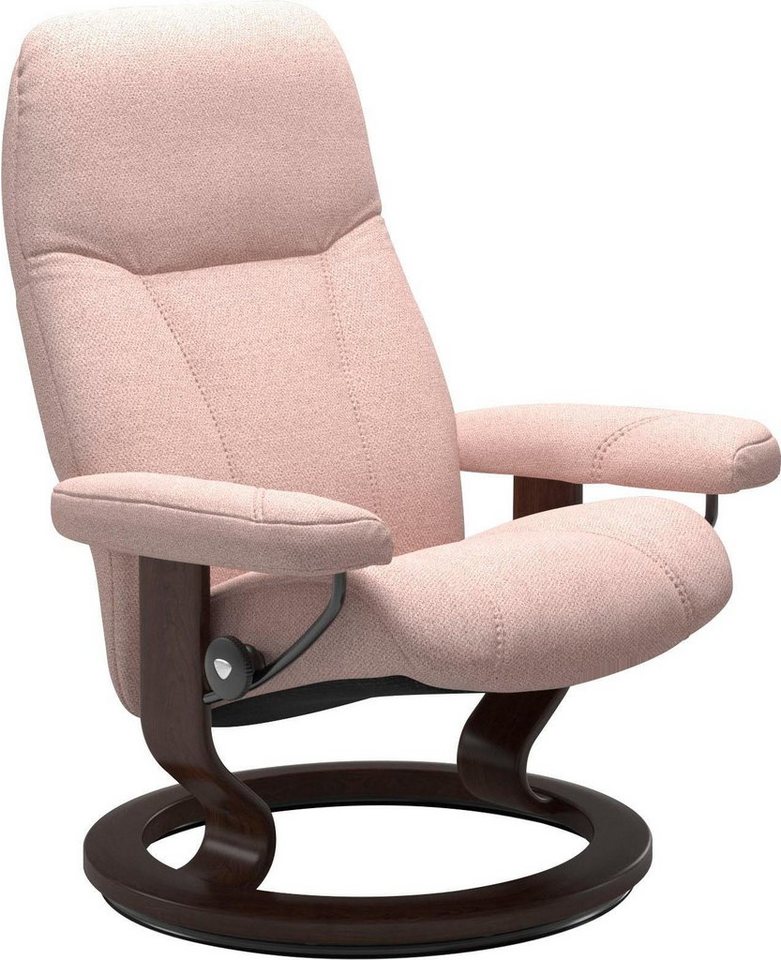 Stressless® Relaxsessel Consul, mit Classic Base, Größe S, Gestell Braun von Stressless®