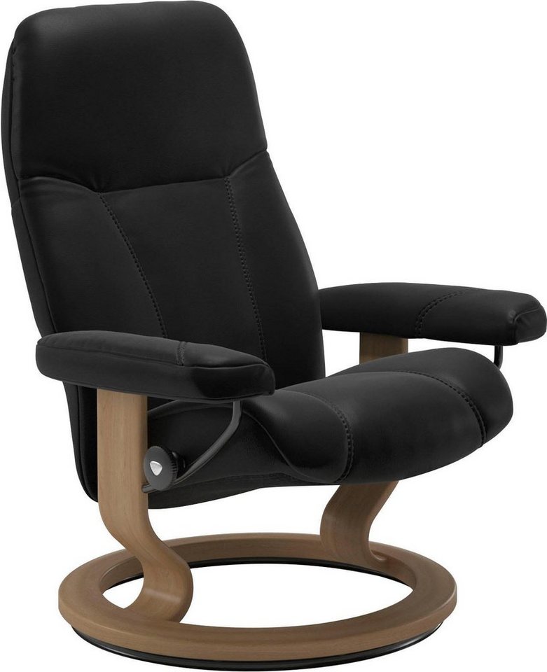 Stressless® Relaxsessel Consul, mit Classic Base, Größe S, Gestell Eiche von Stressless®