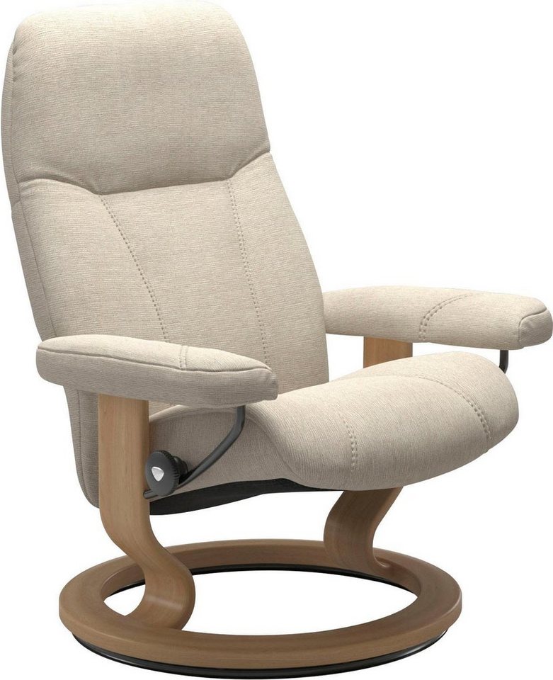 Stressless® Relaxsessel Consul, mit Classic Base, Größe S, Gestell Eiche von Stressless®