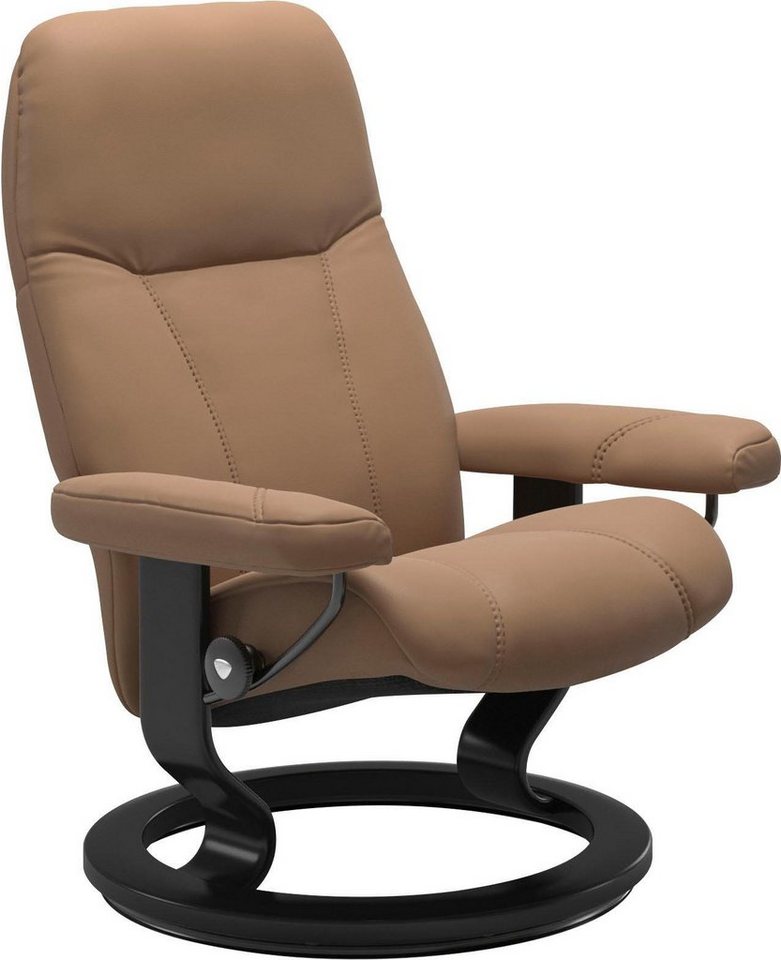 Stressless® Relaxsessel Consul, mit Classic Base, Größe S, Gestell Schwarz von Stressless®