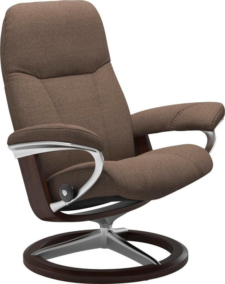 Stressless® Relaxsessel Consul, mit Signature Base, Größe L, Gestell Braun von Stressless®