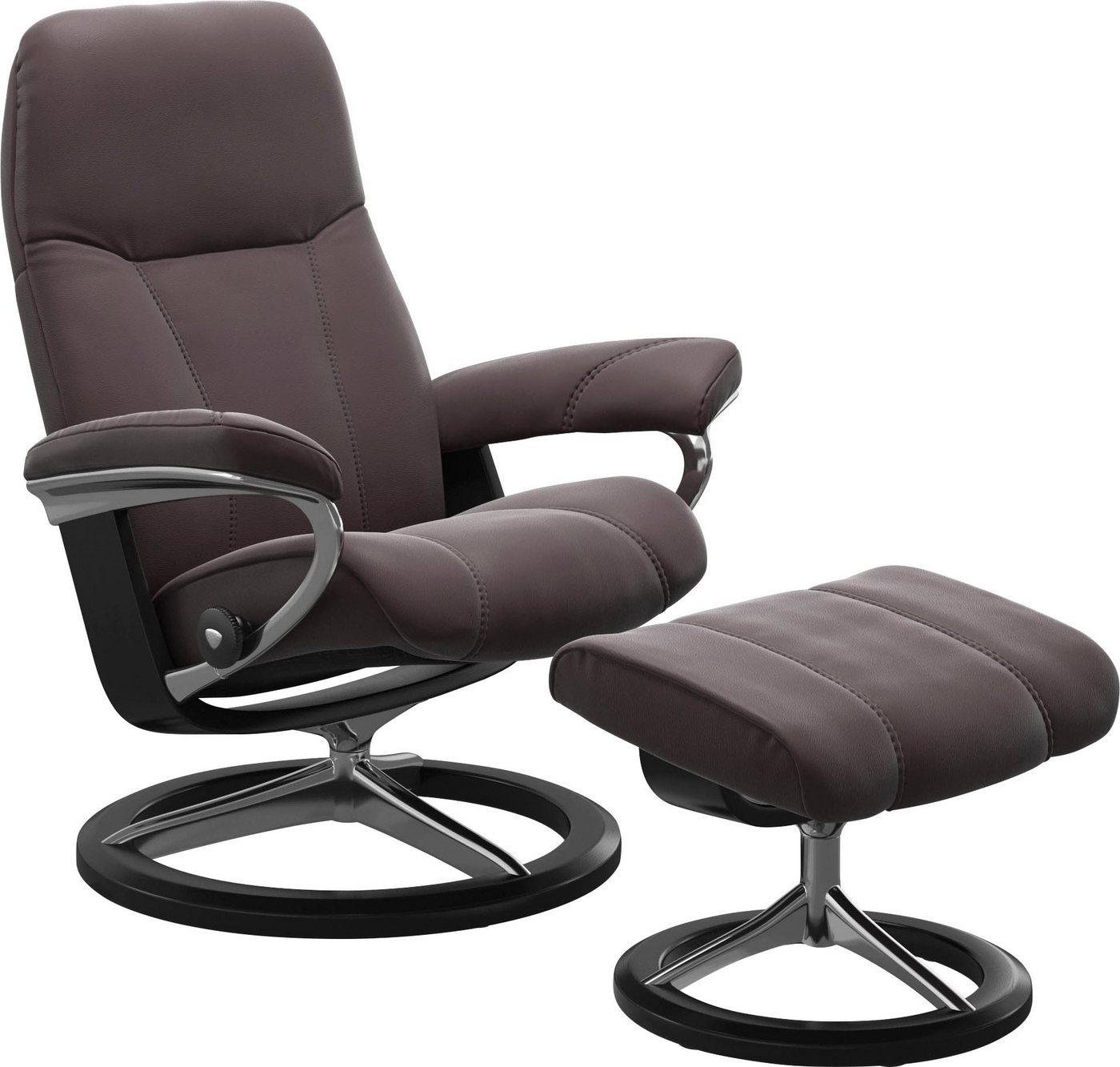 Stressless® Relaxsessel Consul, mit Signature Base, Größe L, Gestell Schwarz von Stressless®