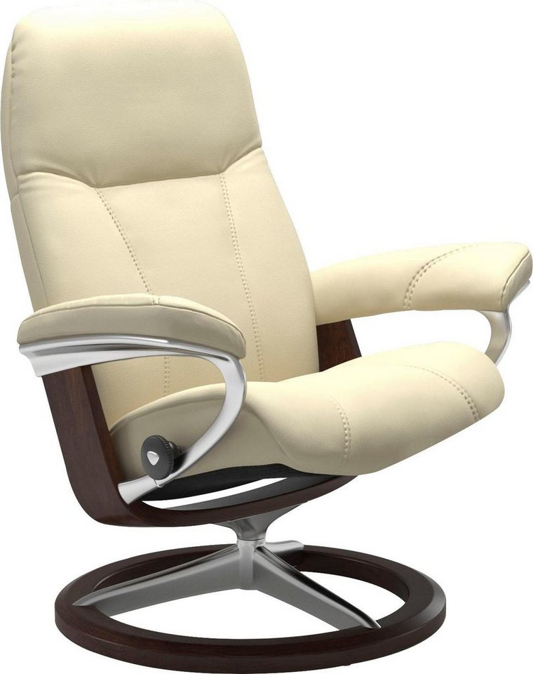 Stressless® Relaxsessel Consul, mit Signature Base, Größe S, Gestell Braun von Stressless®