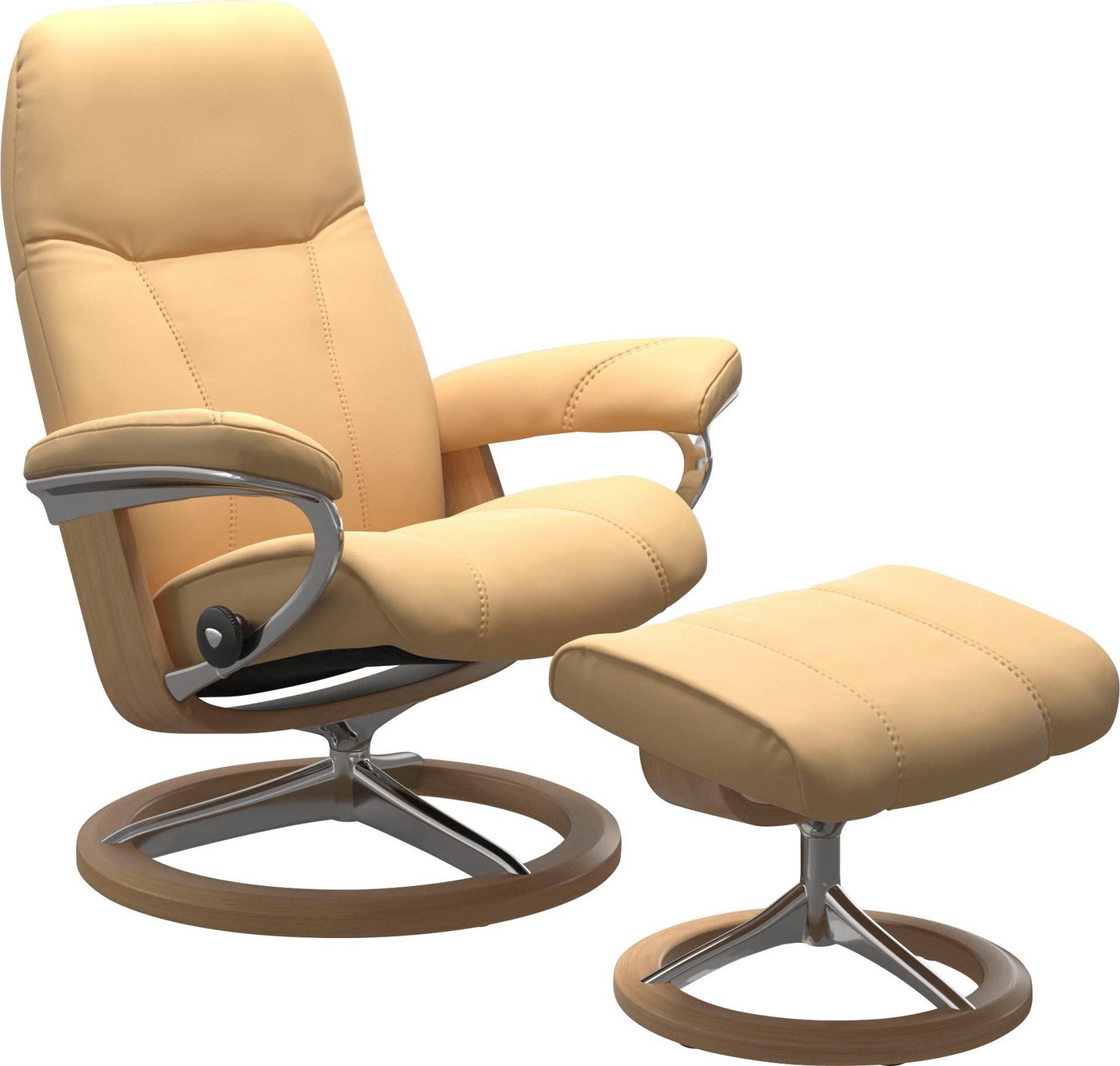 Stressless® Relaxsessel Consul, mit Signature Base, Größe S, Gestell Eiche von Stressless®