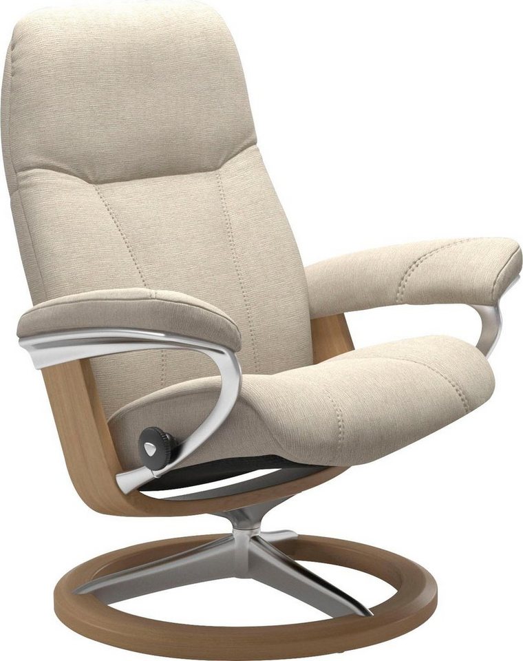 Stressless® Relaxsessel Consul, mit Signature Base, Größe S, Gestell Eiche von Stressless®