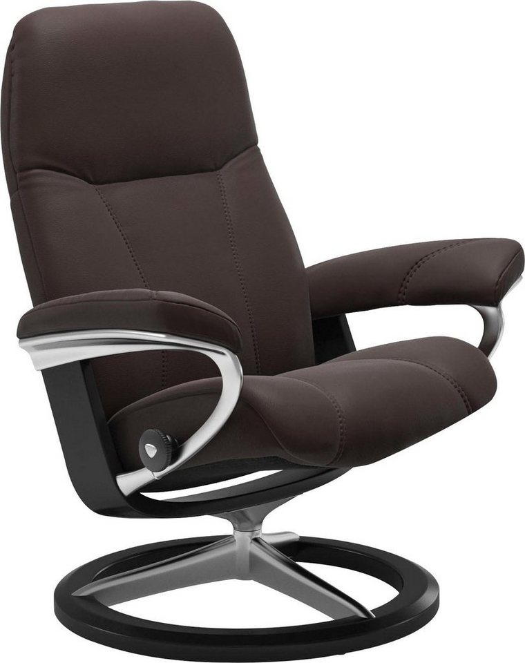 Stressless® Relaxsessel Consul, mit Signature Base, Größe S, Gestell Schwarz von Stressless®